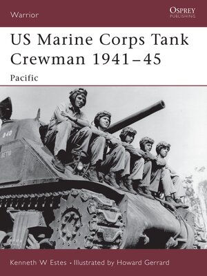 cover image of US Marine Corps Tank Crewman 1941&#8211;45